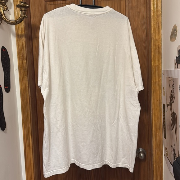 Vintage San Diego zoo white T shirt tee XXL 2XL 1996 Diana Dee Tyler Galapagos - Picture 4 of 7